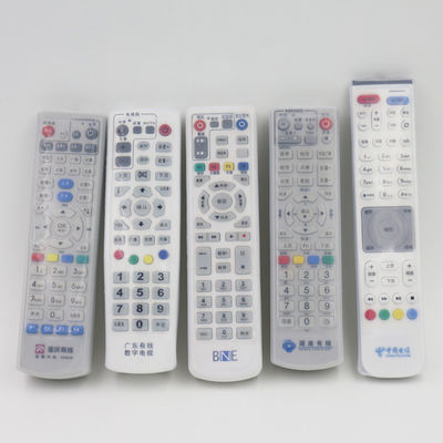Toksik Olmayan Yağa Dayanıklı Uzaktan Koruyucu Kapak, TV Uzaktan Kumandası İçin Silikon Kılıf