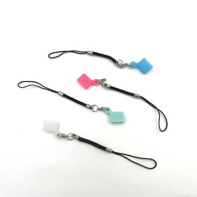Zararsız Taşınabilir Silikon USB Kapak Anti Toz Kırmızı Mavi Beyaz Renk