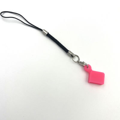 Zararsız Taşınabilir Silikon USB Kapak Anti Toz Kırmızı Mavi Beyaz Renk
