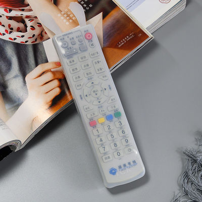 Yırtılmaz Silikon TV Uzaktan Koruyucu Kapak Taşınabilir Zararsız