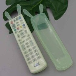 TV / Klima Uzaktan Kumanda için Yüksek Kalite Çeşitli Boyut Şeffaf Silikon Koruyucu Kol Kılıfı