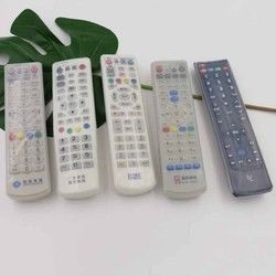 Çeşitli Stiller Temizle TV Uzaktan Klima Uzaktan Kumanda Silikon Koruyucu Kapak/Kılıf/Kol