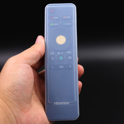 Hisense CN3A68 için Temizle Silikon TV Uzaktan Kumanda Kılıfı Kol Kapağı