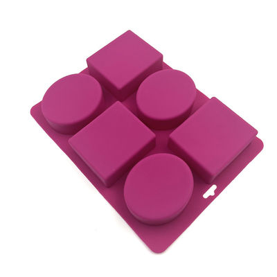 Toksik Olmayan Pratik Silikon Sabun Kalıbı ısıya Dayanıklı 22.5x17x2.8cm
