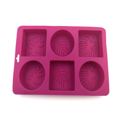Toksik Olmayan Pratik Silikon Sabun Kalıbı ısıya Dayanıklı 22.5x17x2.8cm