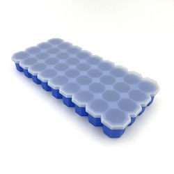 Pratik 36 Kavite Silikon Buz Kalıbı BPA Free Kapaklı Kolayca Açılır