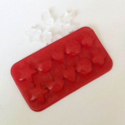 BPA Free Çikolata Silikon Buz Kalıbı Toksik Olmayan Çok Şekilli Yapışmaz