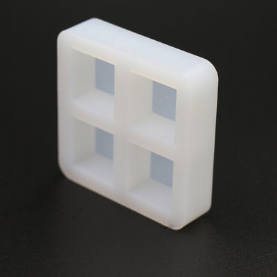 Kokusuz Silikon Kare Buz Küpü Tepsi Blok Kalıp 60x60x15mm Çok Amaçlı