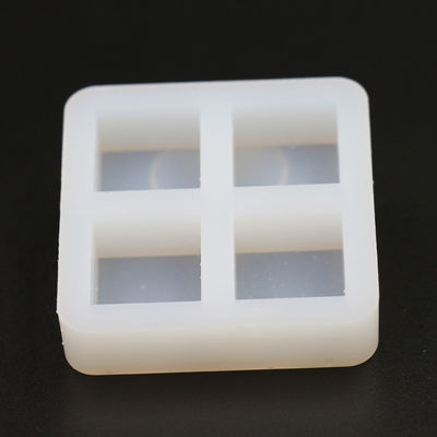 Kokusuz Silikon Kare Buz Küpü Tepsi Blok Kalıp 60x60x15mm Çok Amaçlı