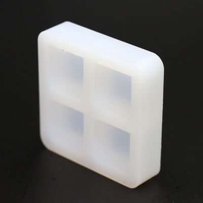 Kokusuz Silikon Kare Buz Küpü Tepsi Blok Kalıp 60x60x15mm Çok Amaçlı