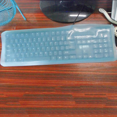 Üniversal Klavye Silikon Koruyucu Kılıflar Pratik Toz Geçirmez