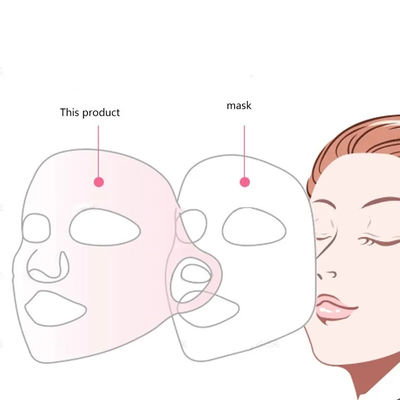 Tatsız Yumuşak 3D Silikon Yüz Maskesi Tutucu Pratik Yeniden Kullanılabilir