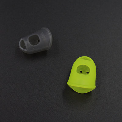 Gitar Anti Pain için Isıya Dayanıklı Yumuşak Silikon Parmak Koruyucu Kılıf
