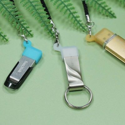Zararsız USB Silikon Koruyucu Kapaklar Hafif Toz Geçirmez