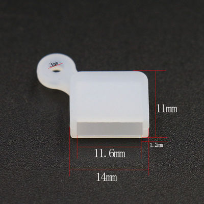 Kokusuz Yağa Dayanıklı Silikon USB Bağlantı Noktası Kapağı, Taşınabilir USB Silikon Kapak
