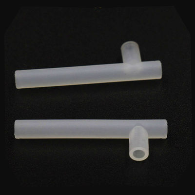 T Şekli Şeffaf Silikon Tüp Şeffaf Su Geçirmez 3 Yollu 3x5mm