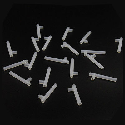 T Şekli Şeffaf Silikon Tüp Şeffaf Su Geçirmez 3 Yollu 3x5mm