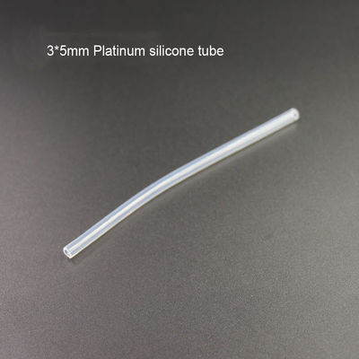Kokusuz Şeffaf Silikon Hortum Boru 2x4mm 3x5mm 5x7mm Genişletilebilir