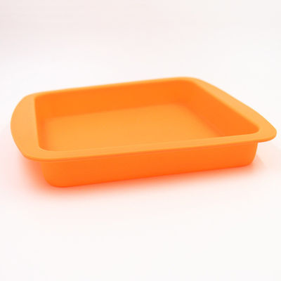 BPA Free Ev Silikon Kek Kalıbı Pratik Kare Şekli
